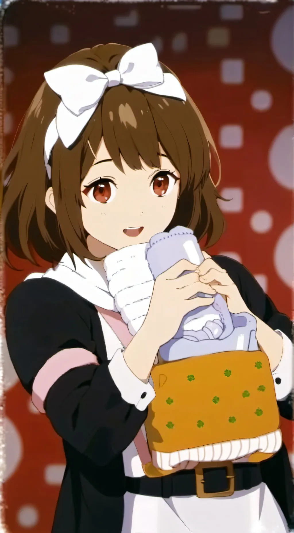 ai character: kitten  background