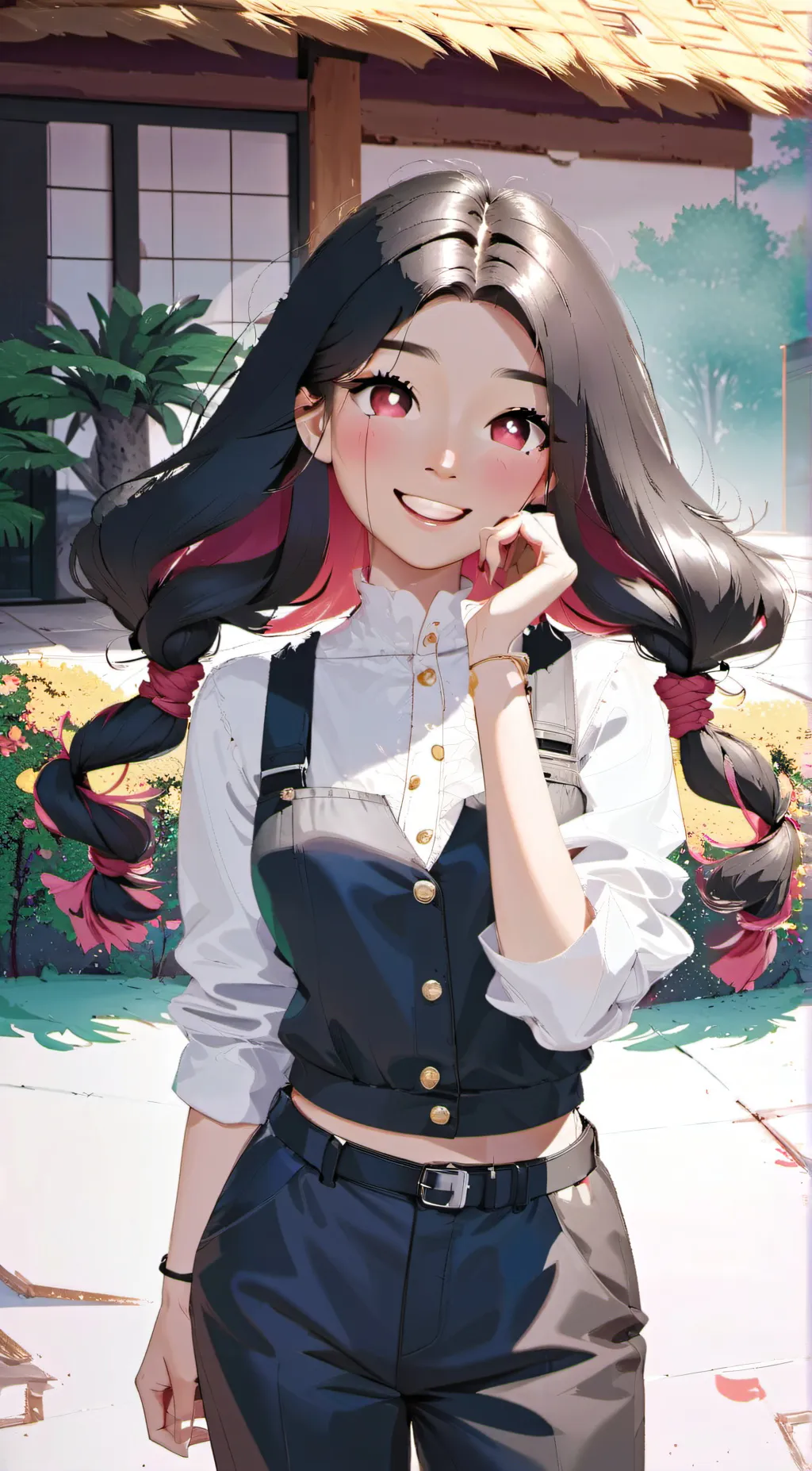 ai character: Milly background