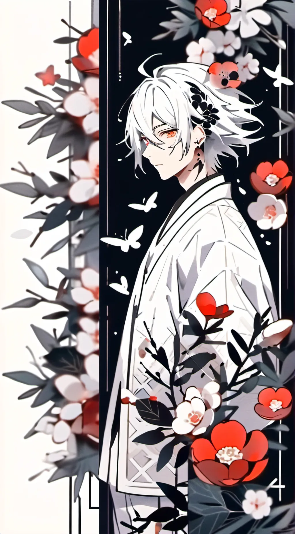 ai character: woaskie background