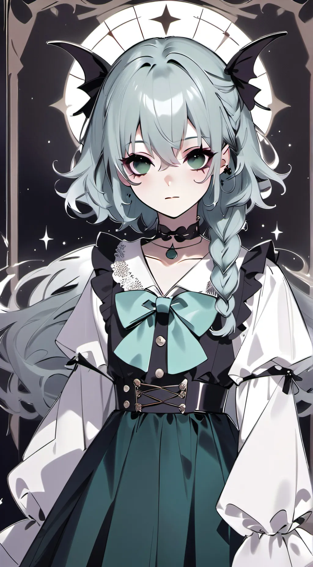 ai character: Quibli background