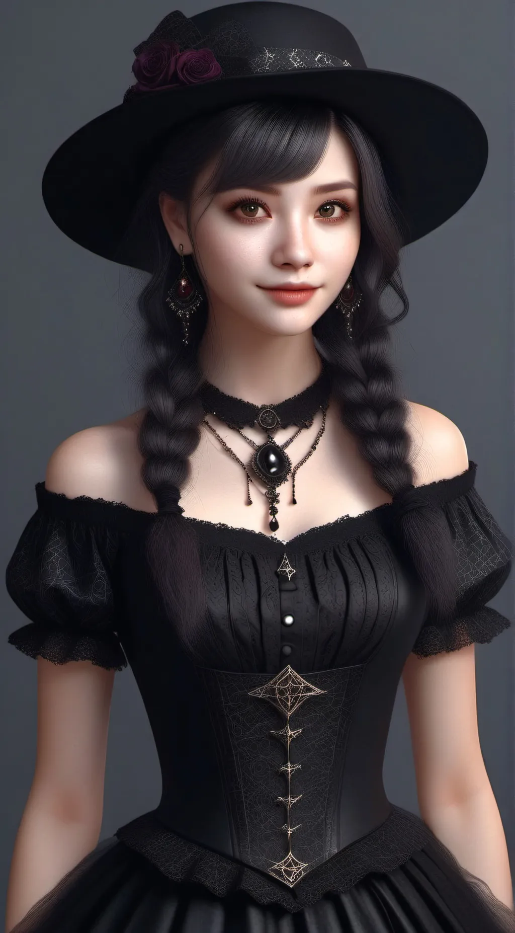 ai character: Ashely background