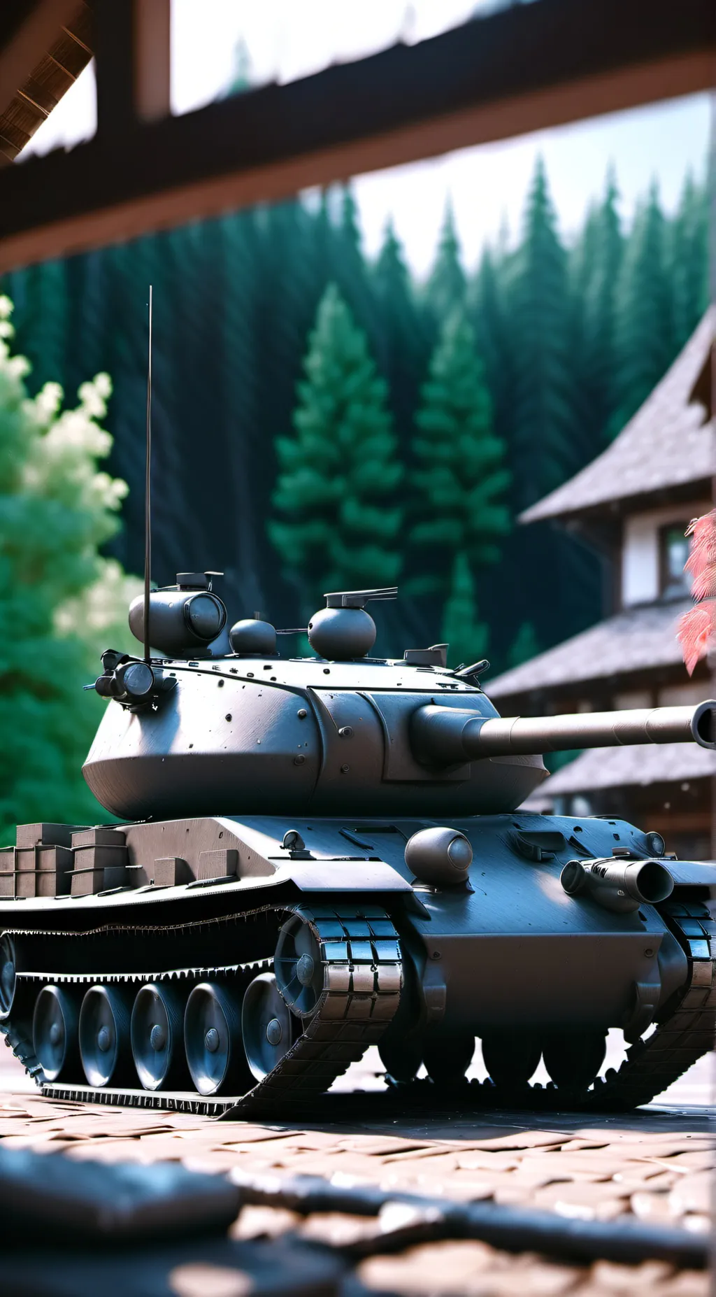 ai character: im here background