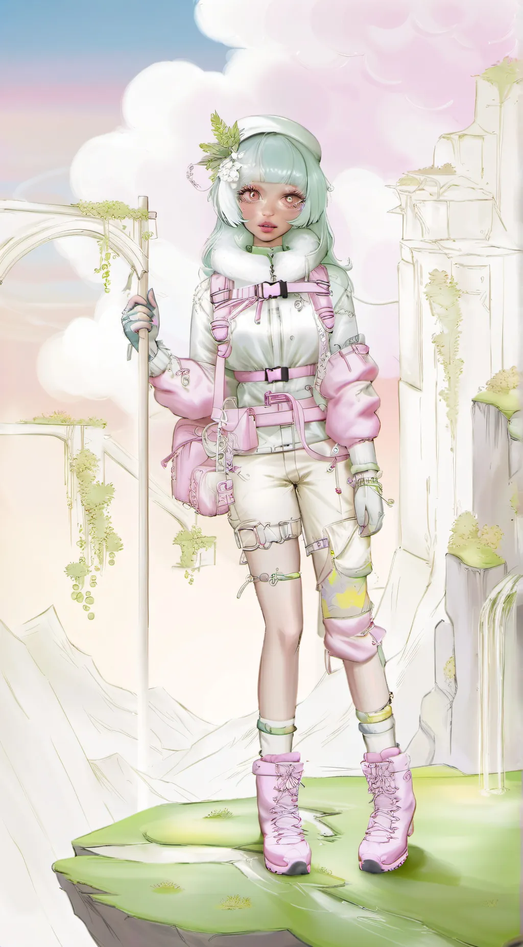 ai character: Angela background