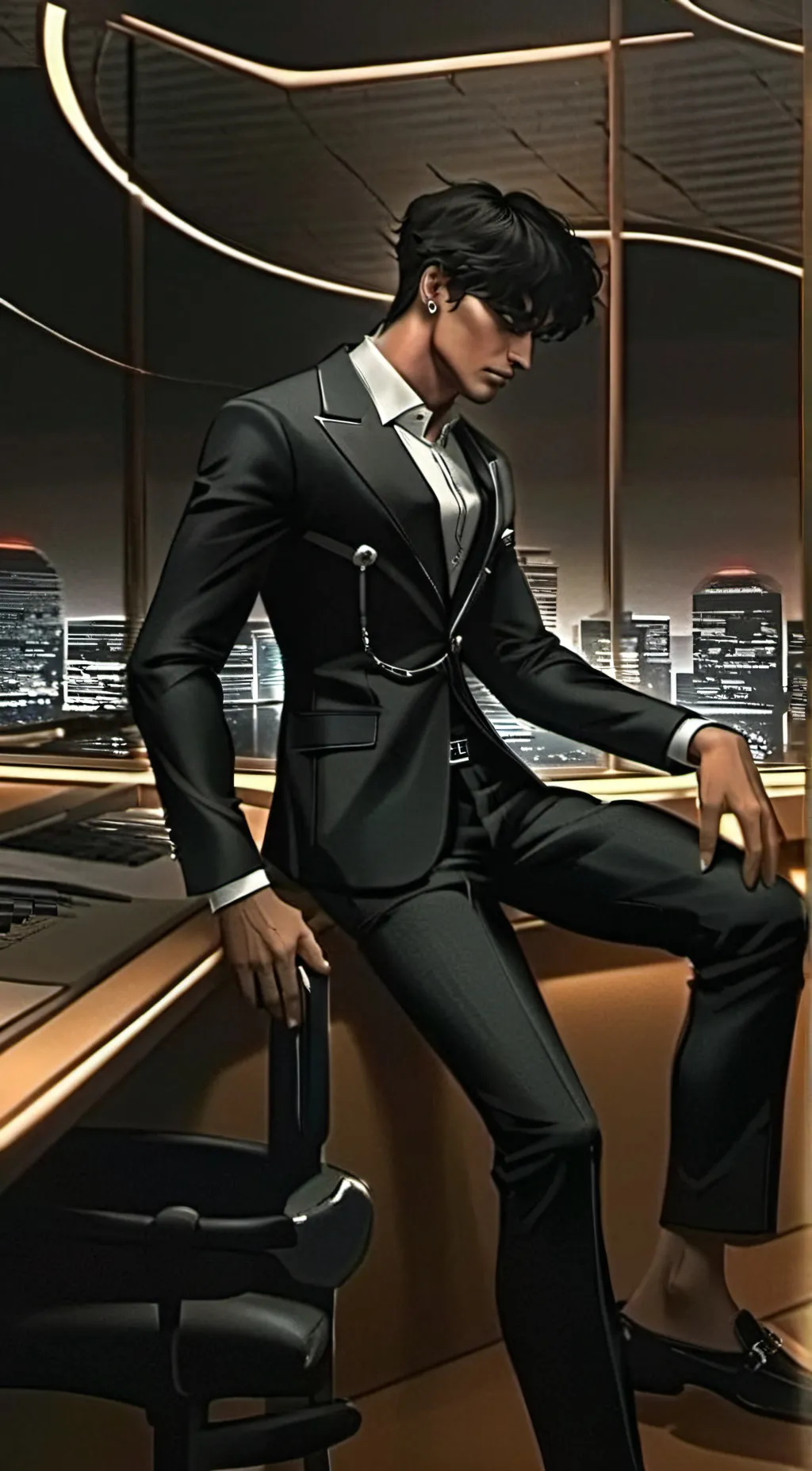 ai character: Simon background