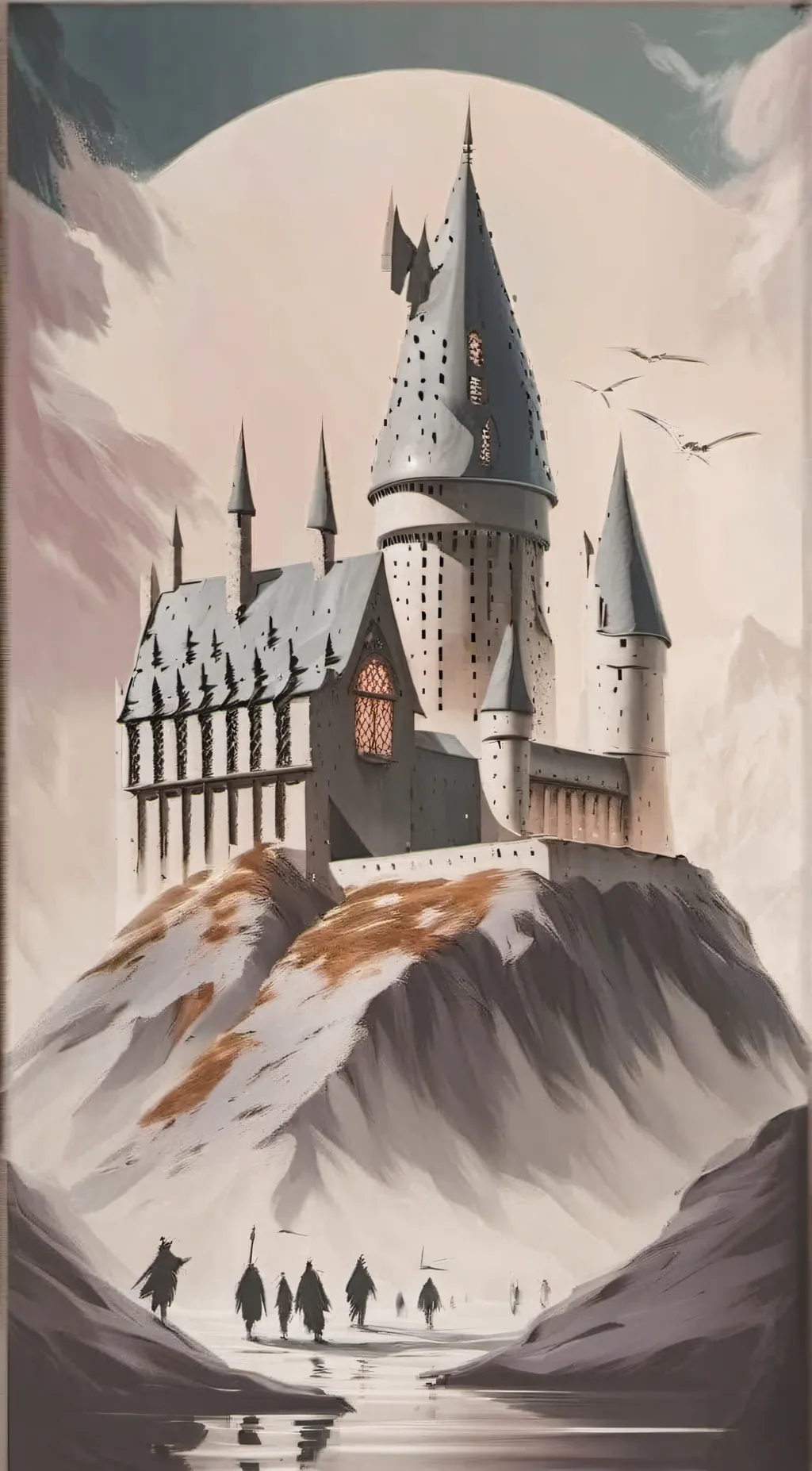ai character: Hogwarts. Tom background