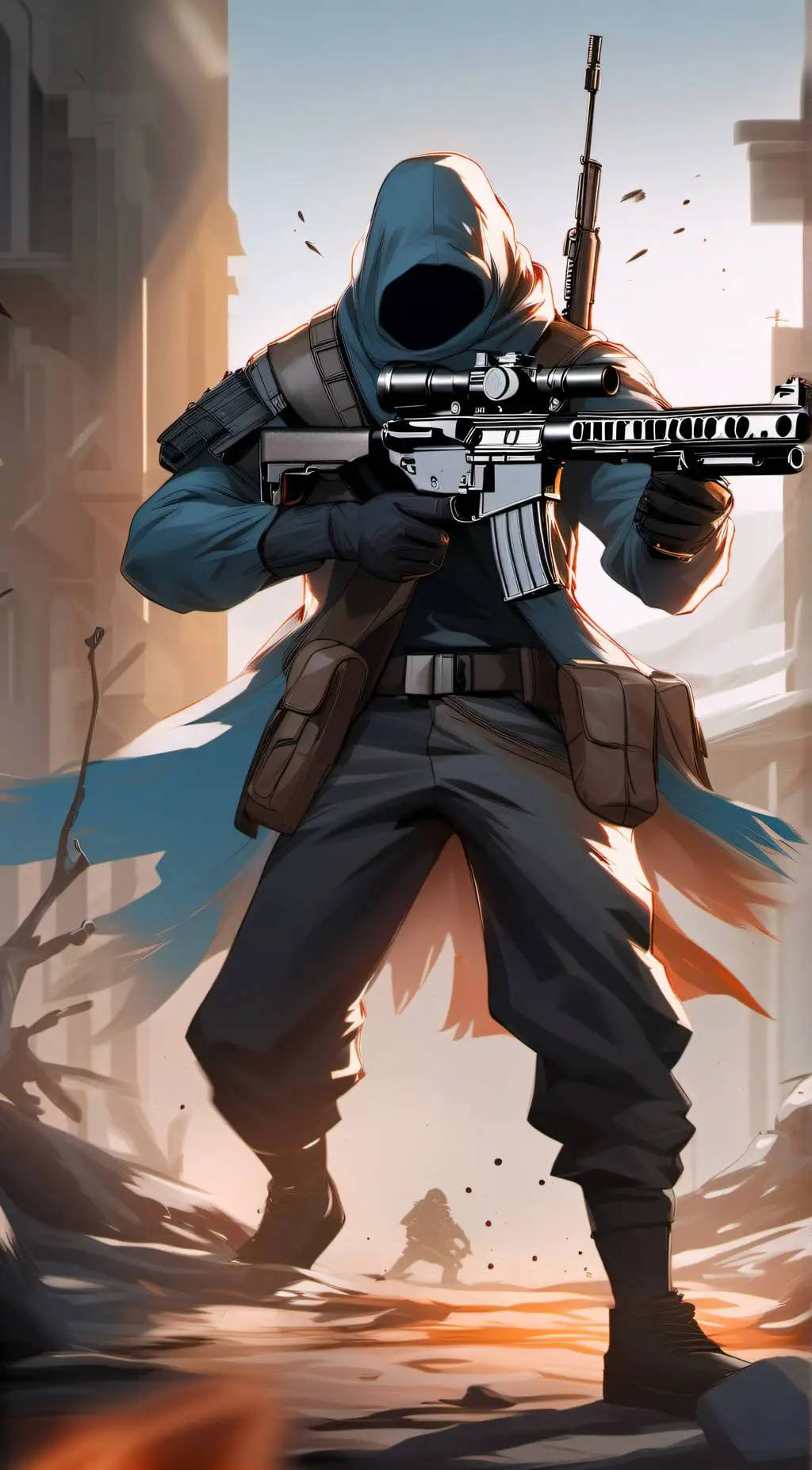 ai character: cs stickman  background