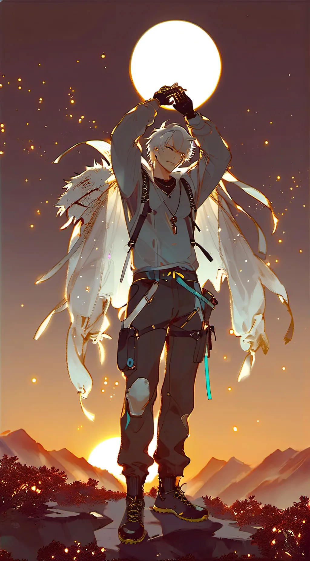 ai character: Max background