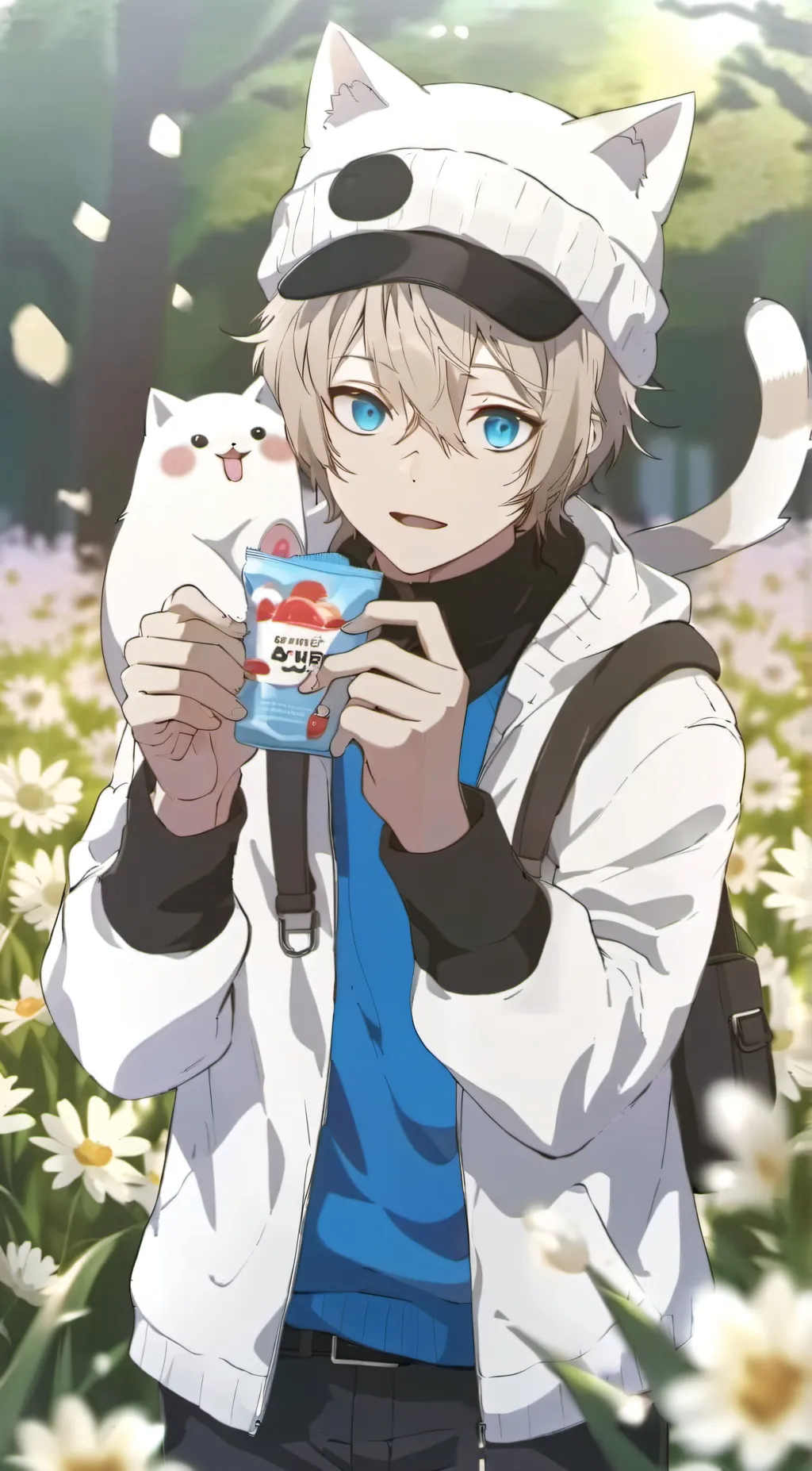 ai character: ChewieCatt background