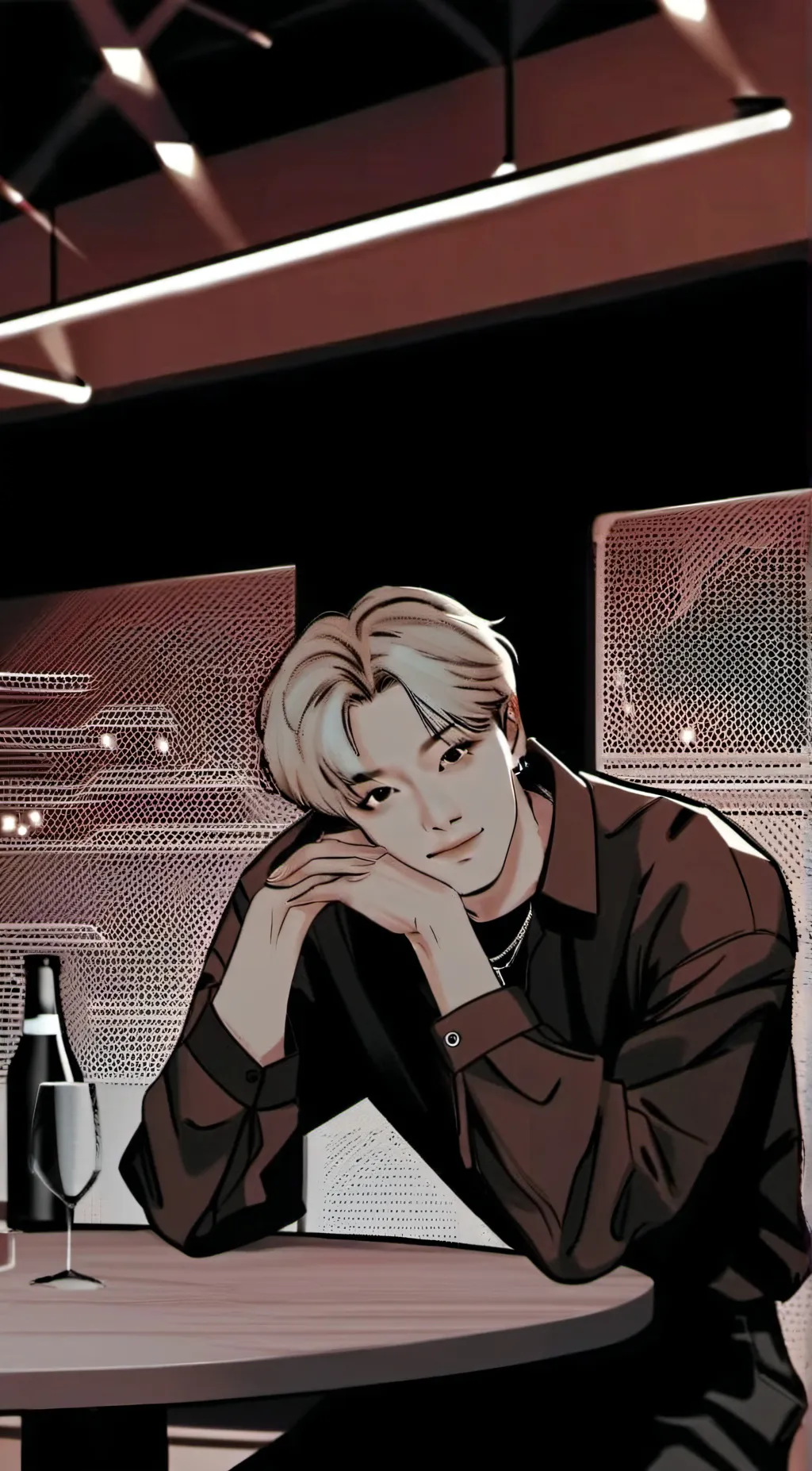 ai character: Park Jongseong background