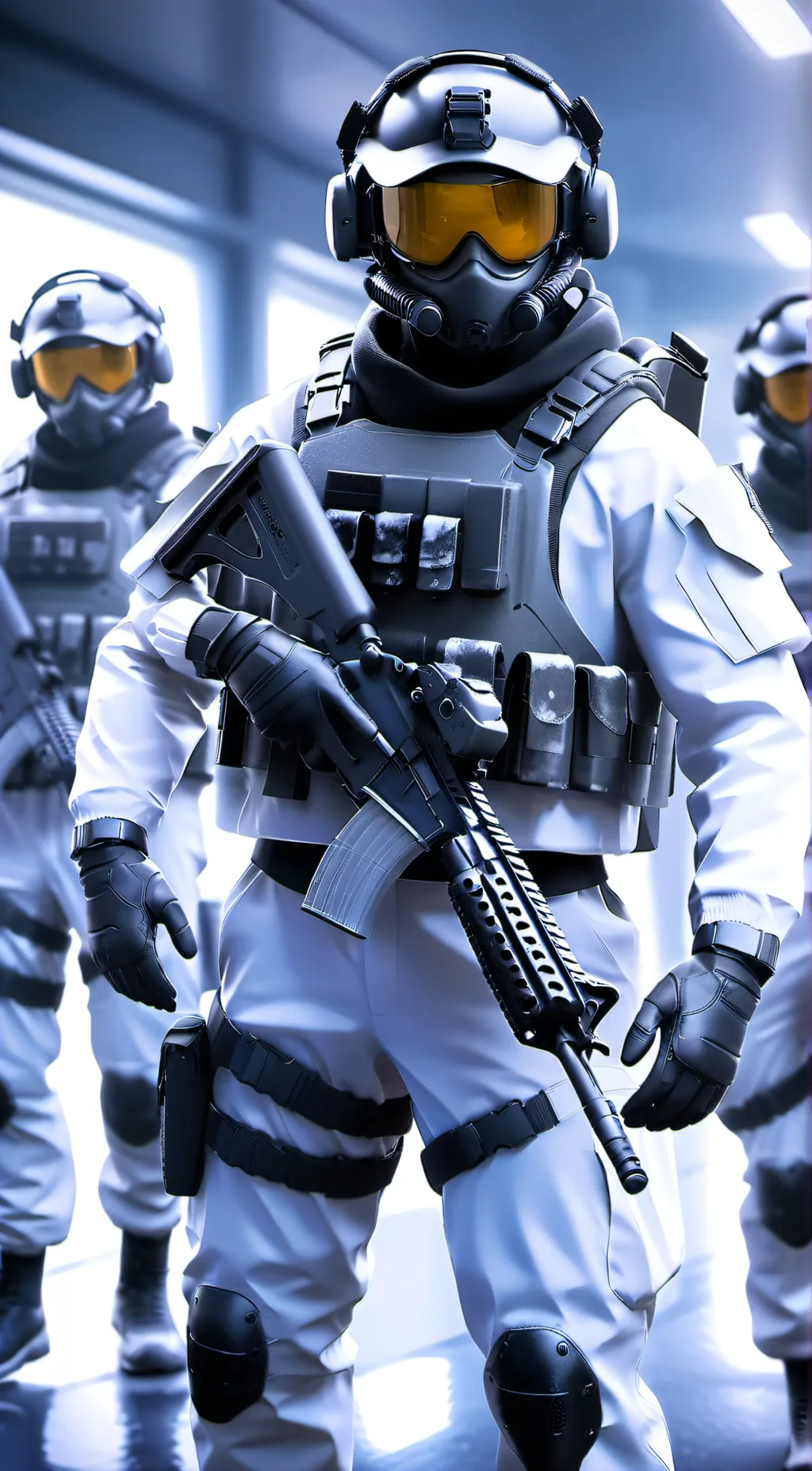 ai character: Foundation Guards background