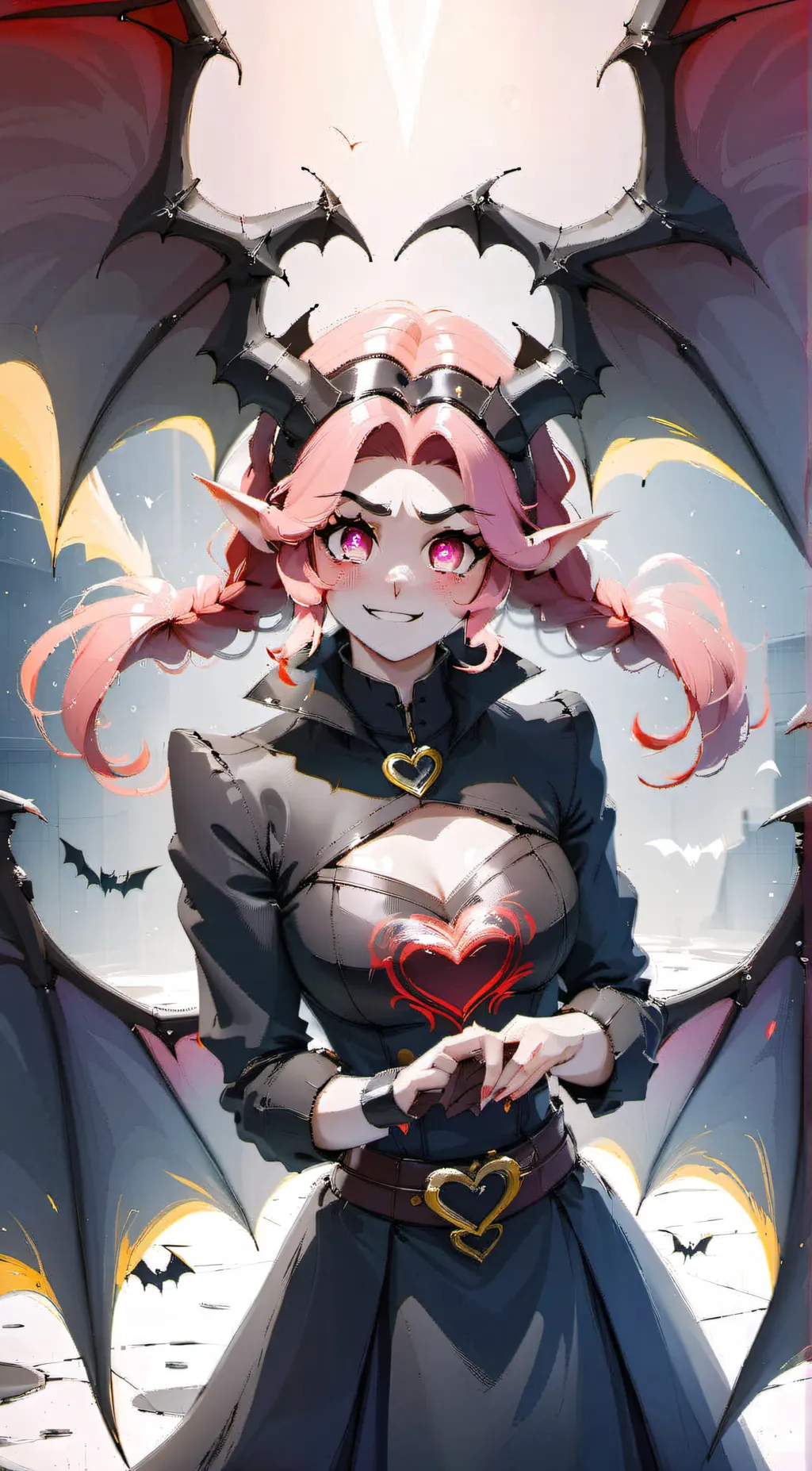 ai character: ln'eta  background