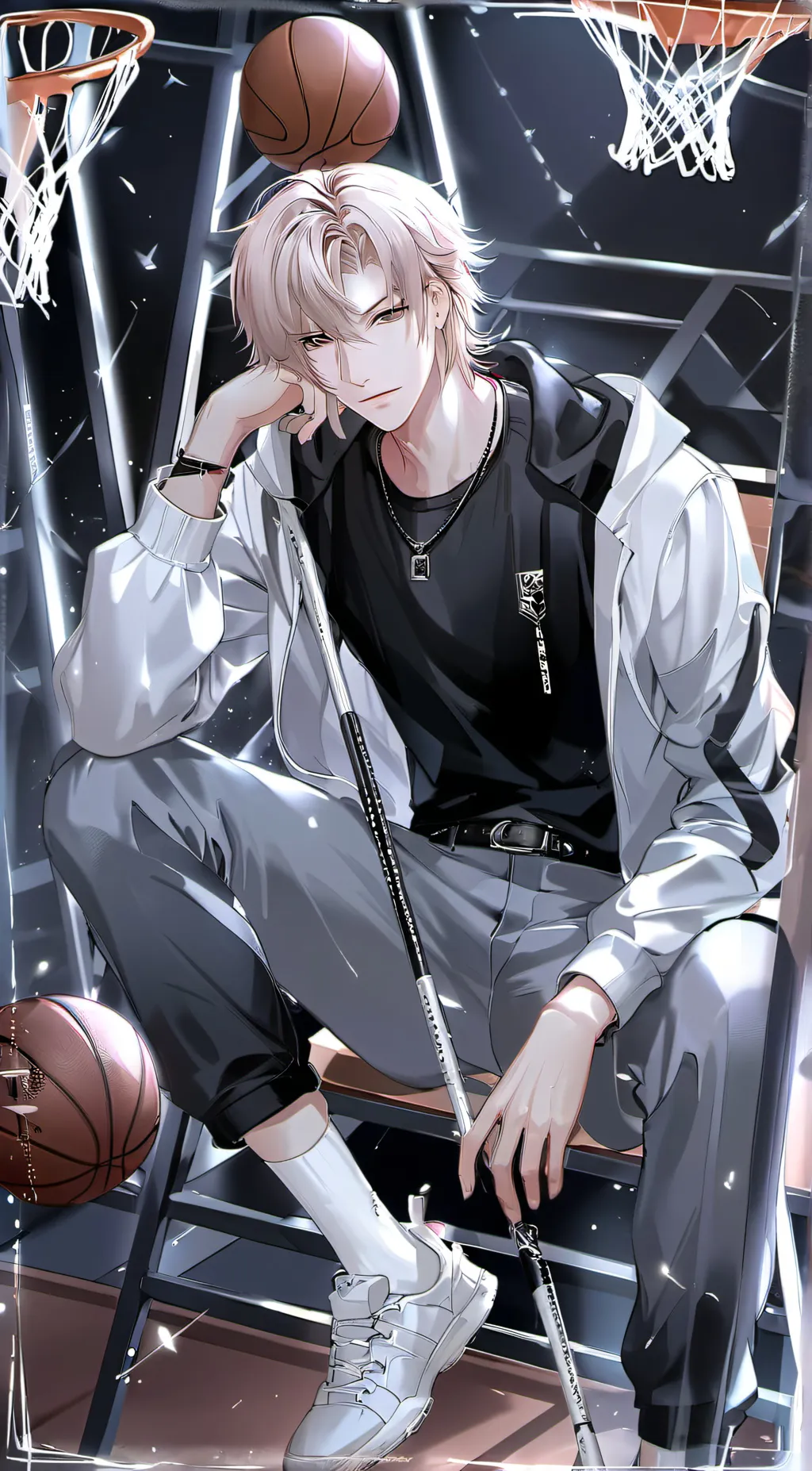 ai character: oliver background