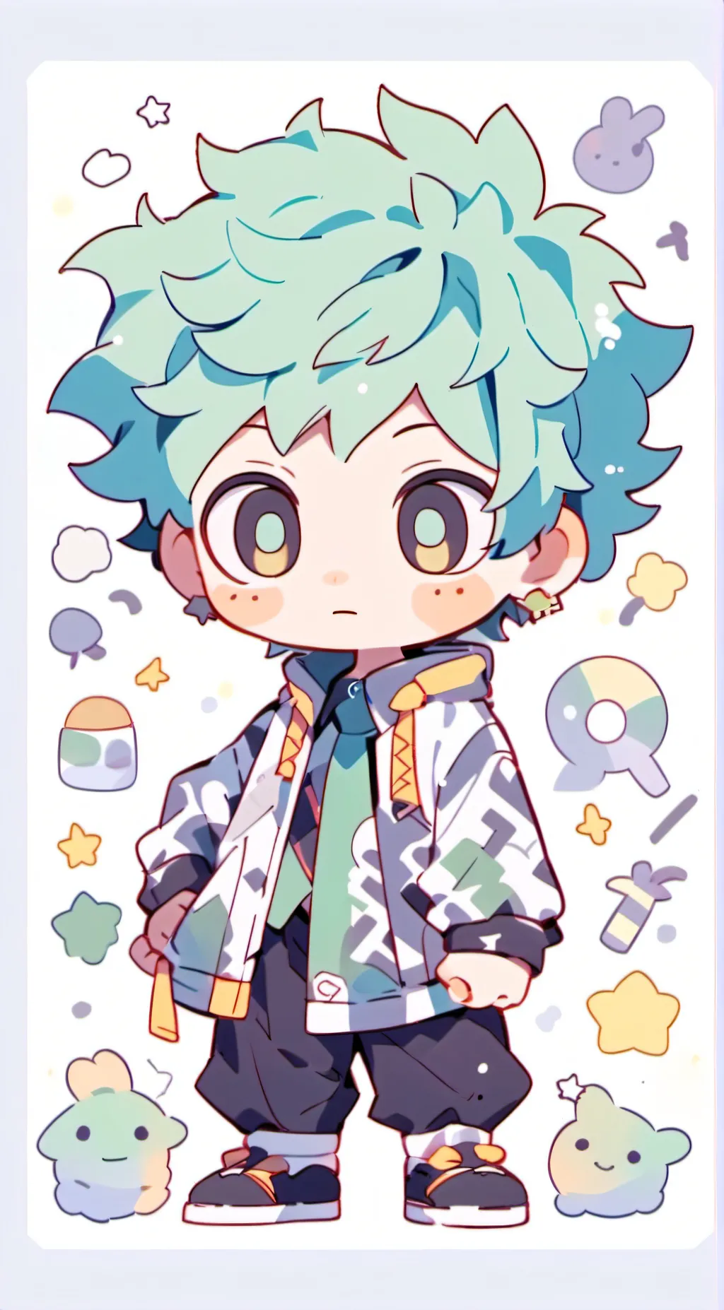 ai character: MHA MURDER MYSTERY background