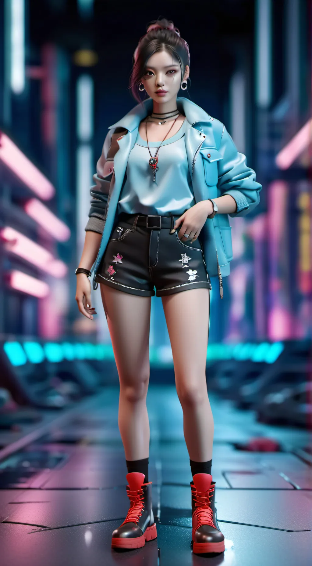 ai character: Sophia  background