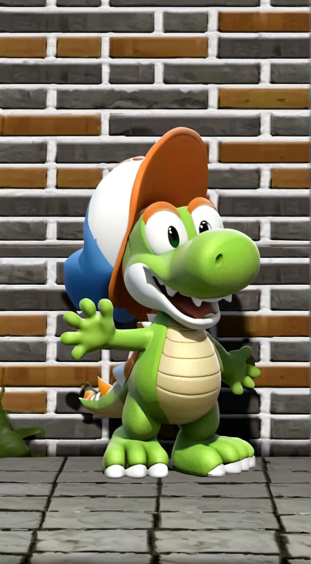 ai character: yoshi background