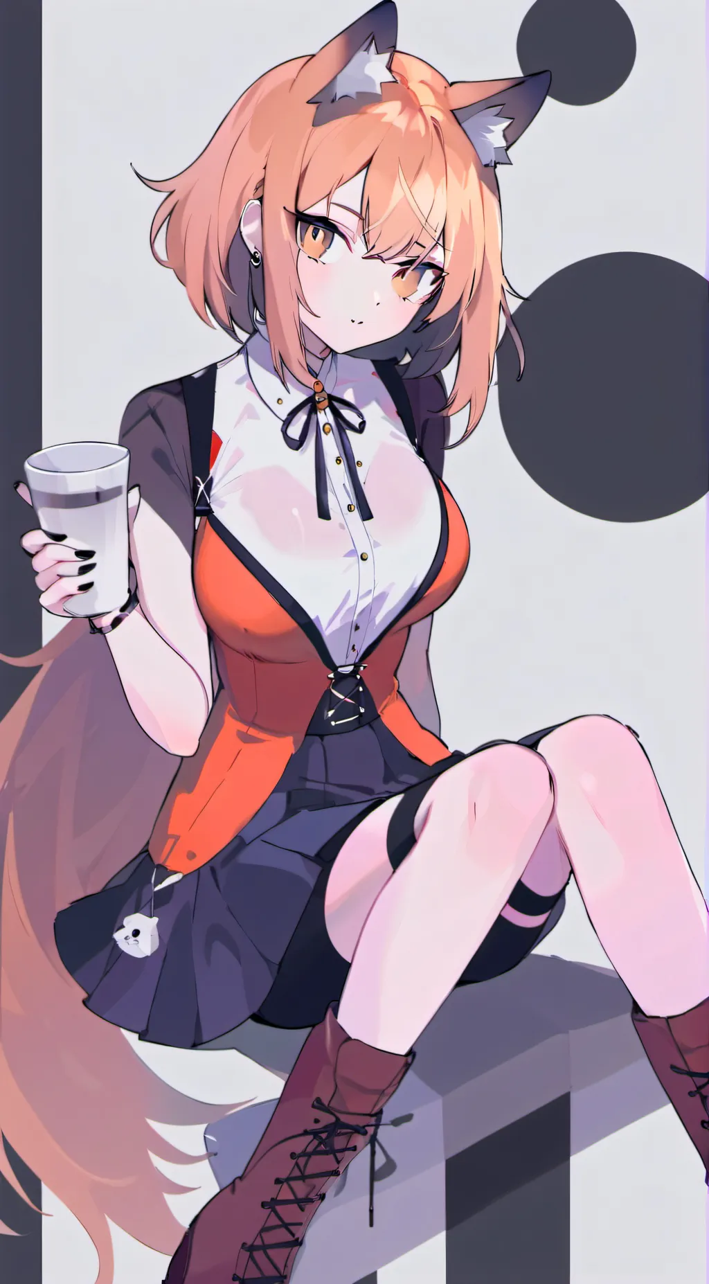 ai character: Catherine  background