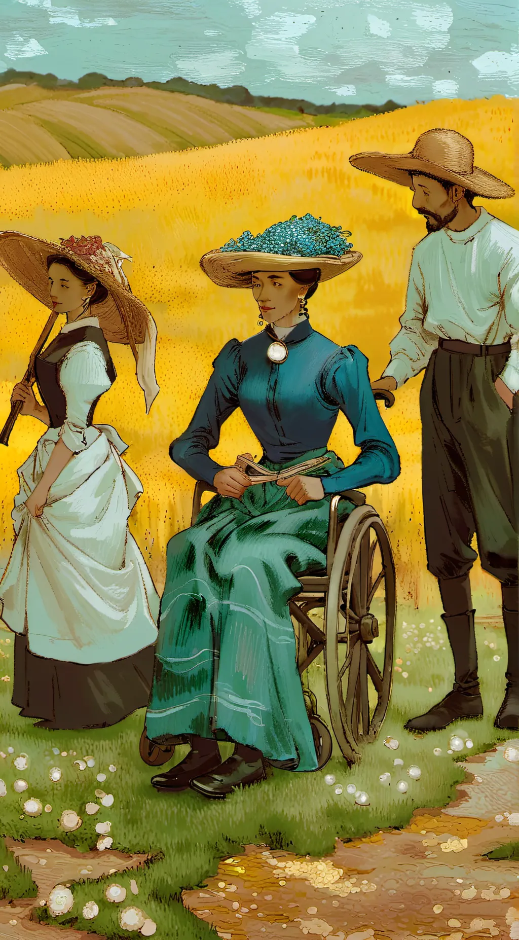 ai character: Legless Characters background