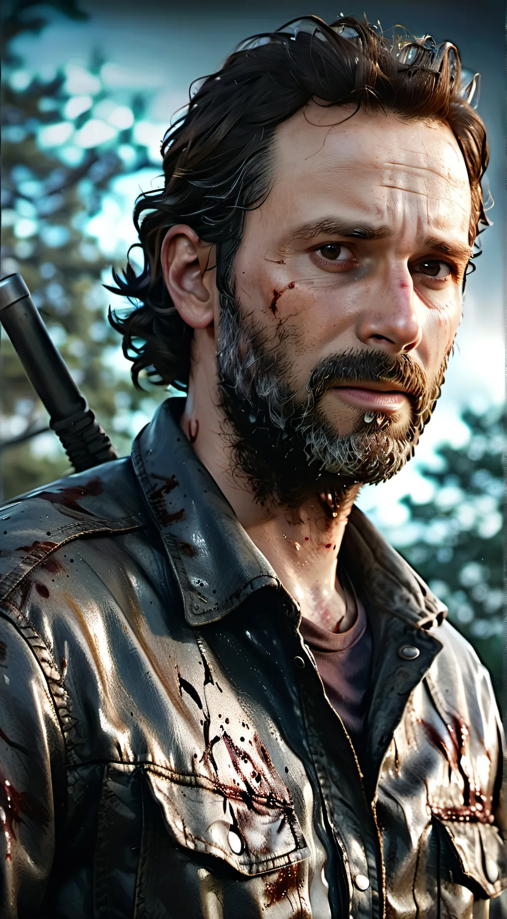 ai character: rick grimes background