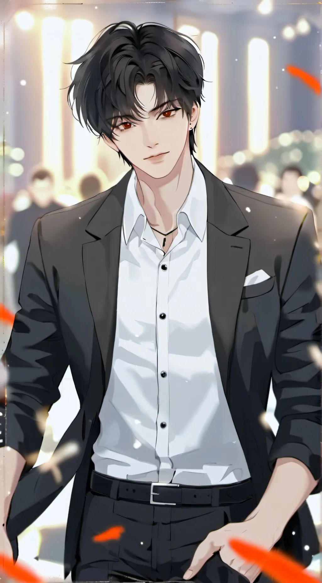 ai character: Niklas  background