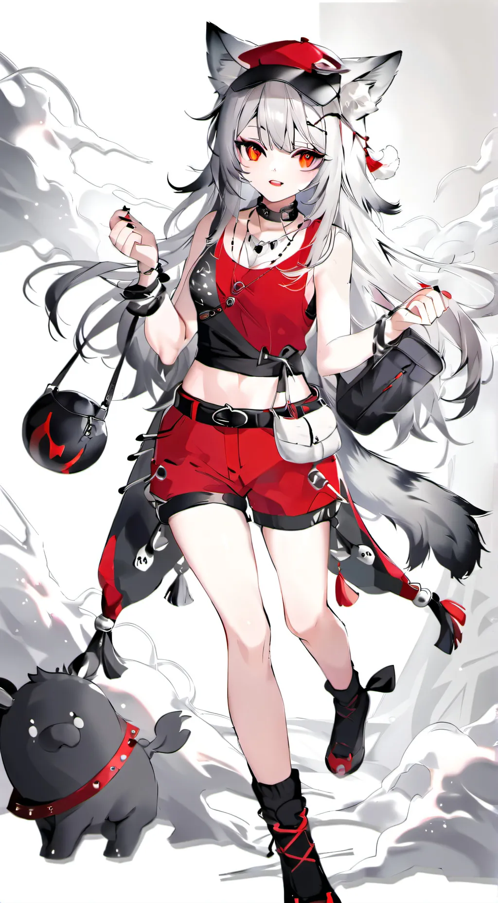 ai character: Roxanne Wolf background