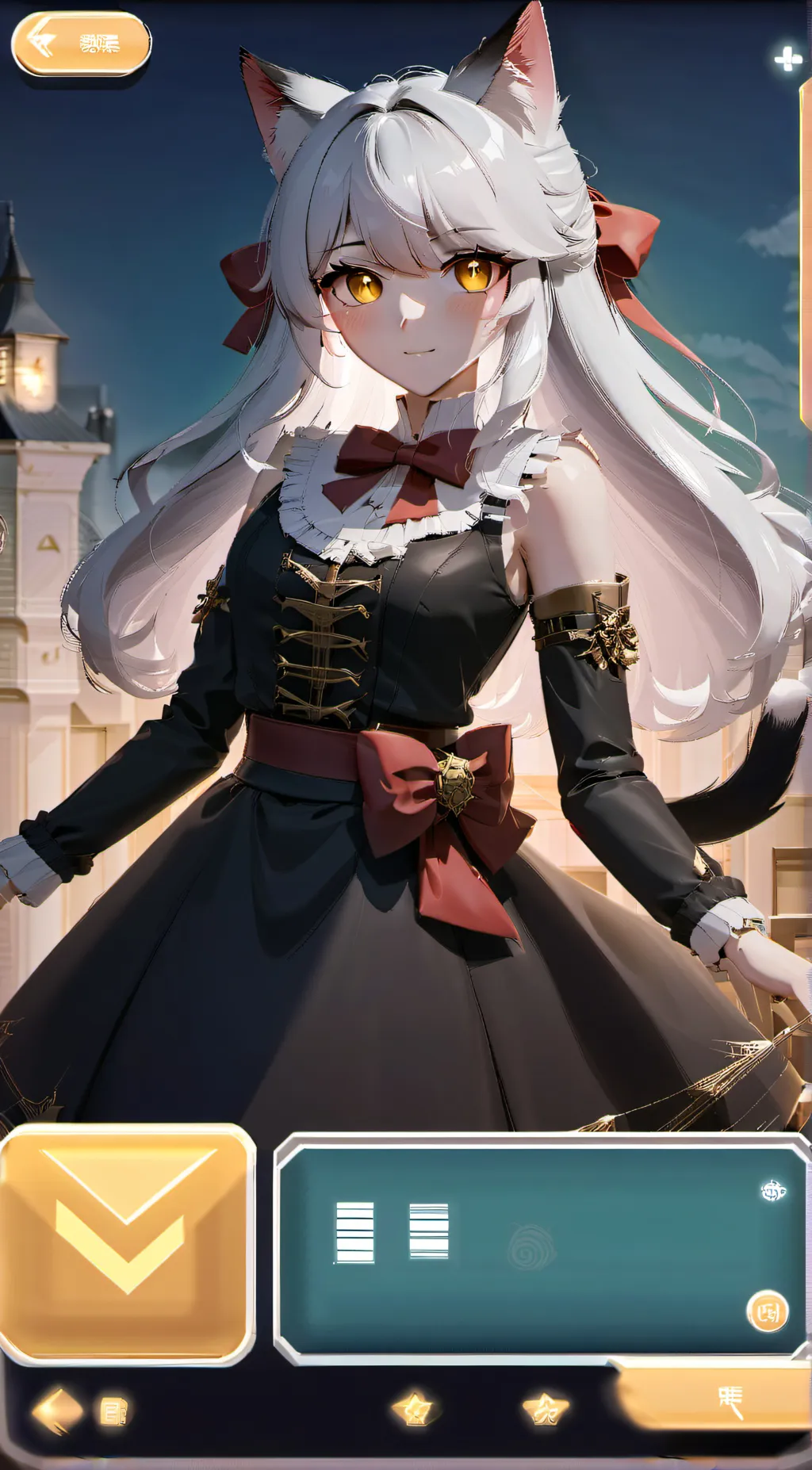 ai character: Marie background