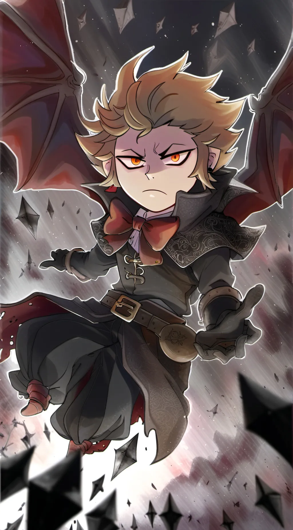 ai character: TOM background