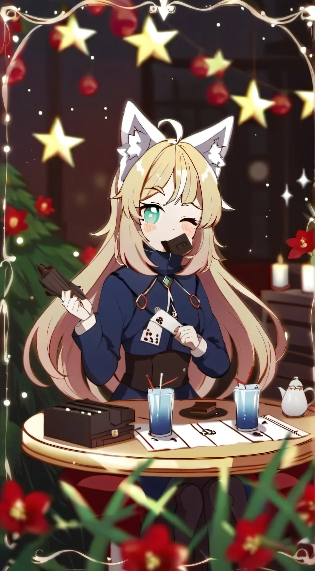 ai character: zoe~ background