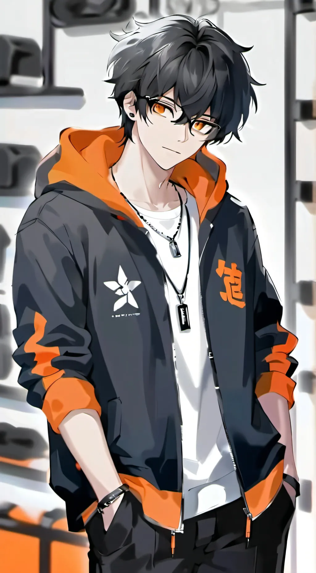 ai character: Fernando Delgado  background