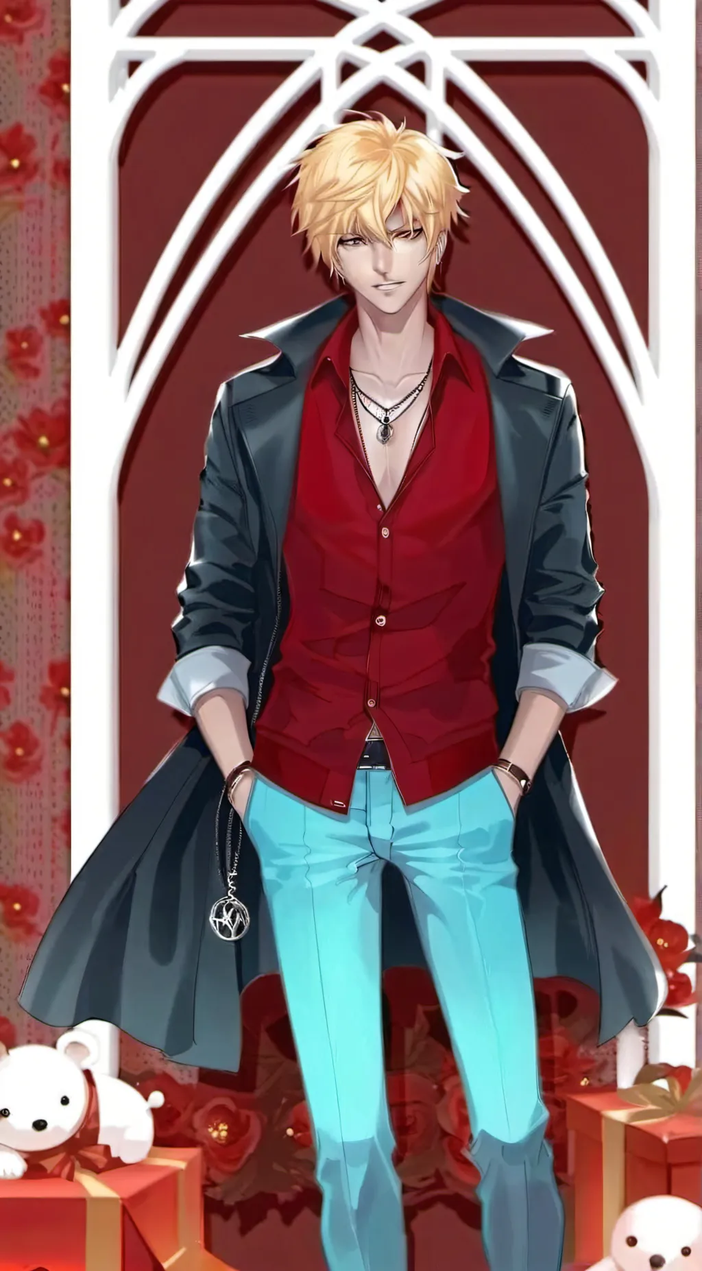 ai character: Villain bakugou background