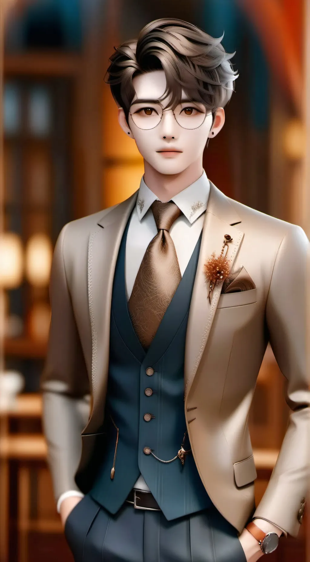 ai character: alex background