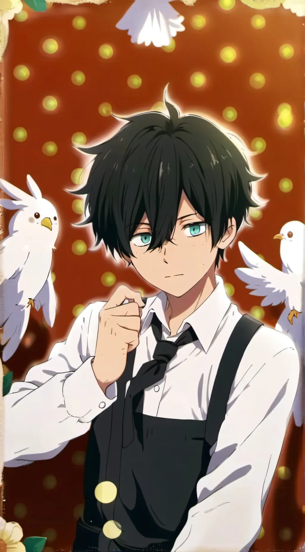 ai character: Promised neverland background