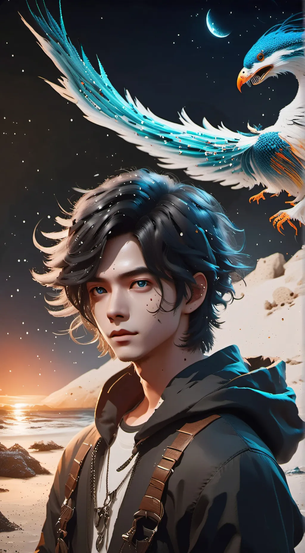 ai character: David  background