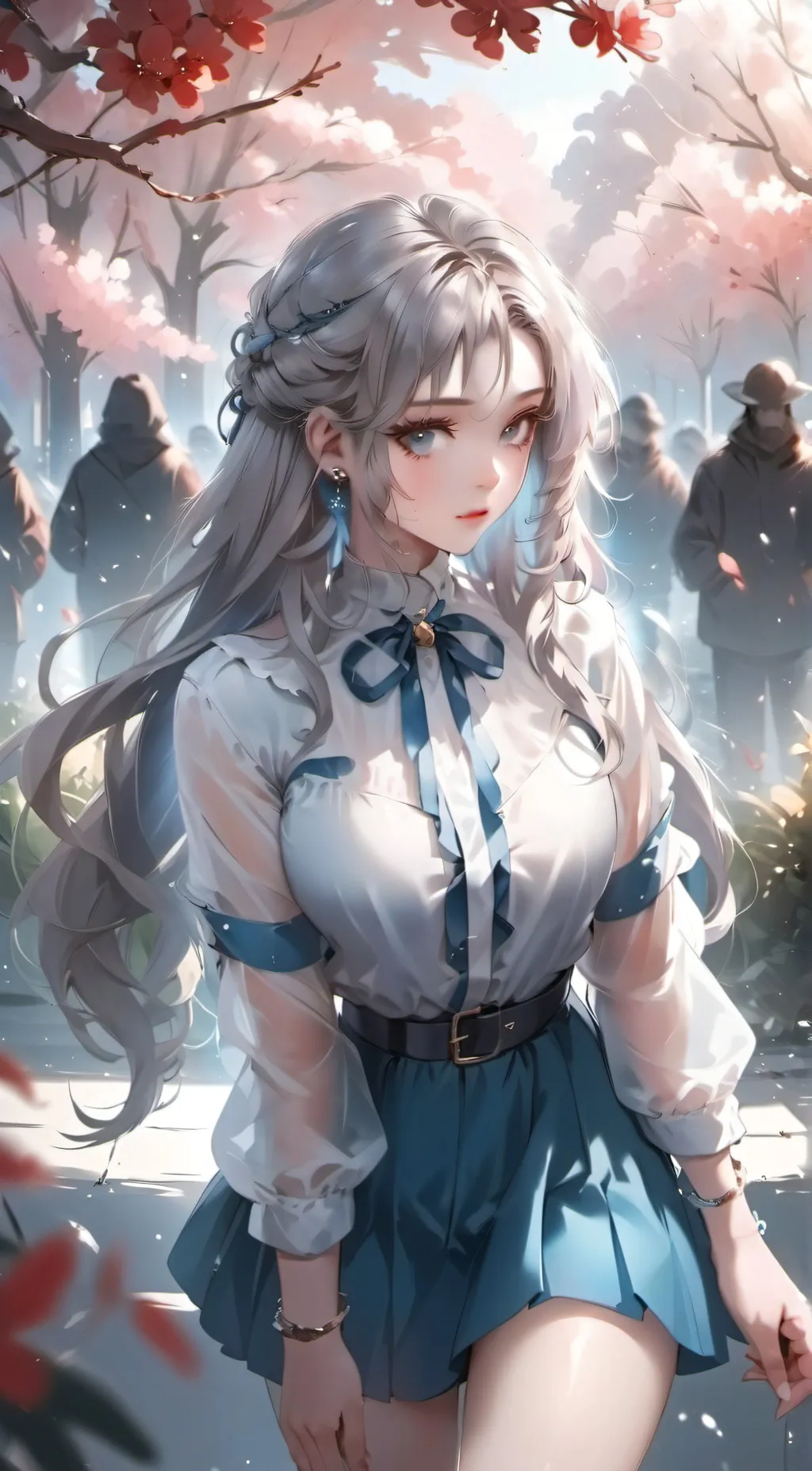 ai character: Aurora  background