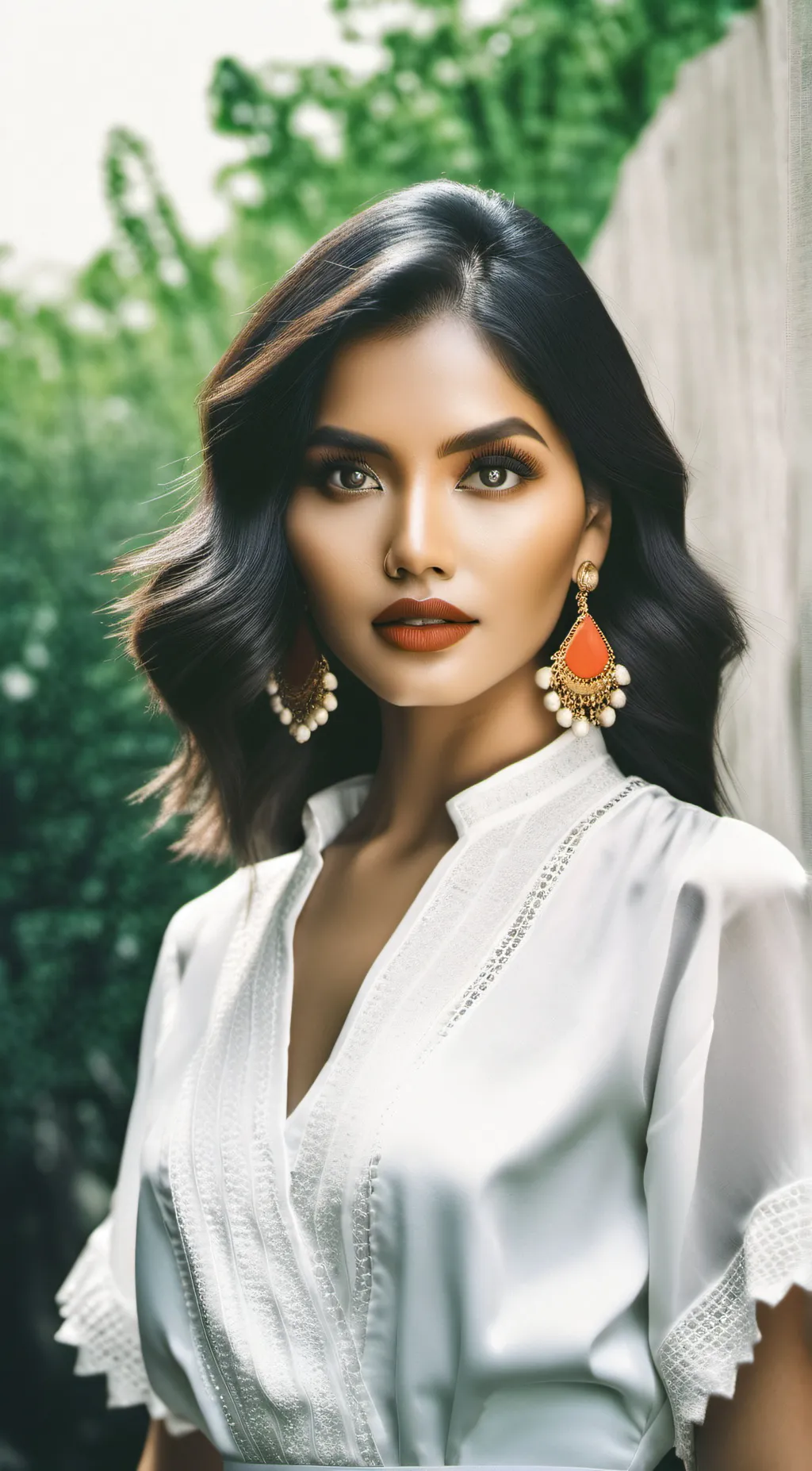 ai character: serra background