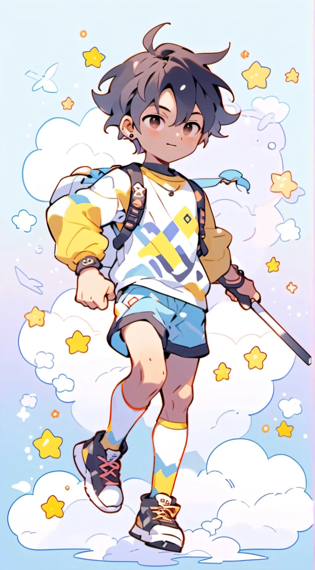 ai character: Evelyn background