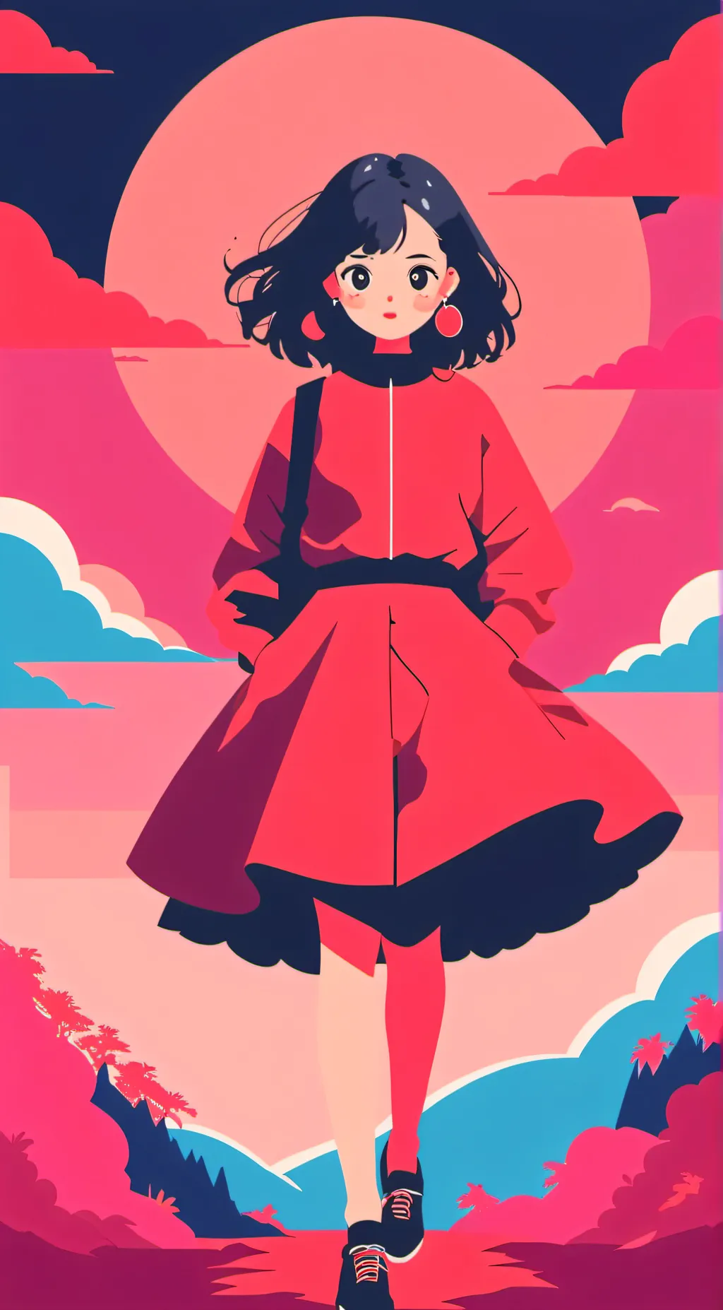 ai character: eve background