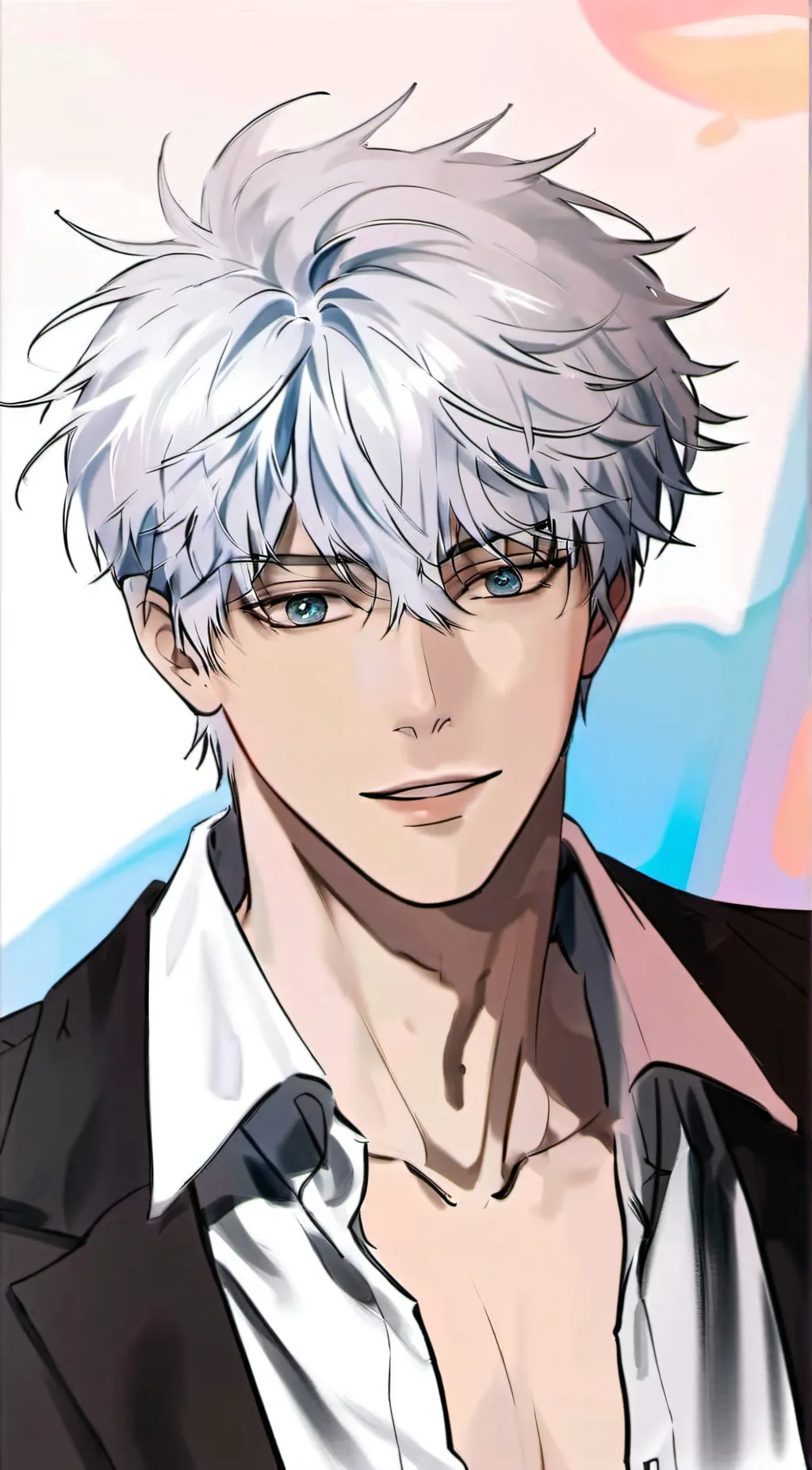 ai character: Gojo Satoru background