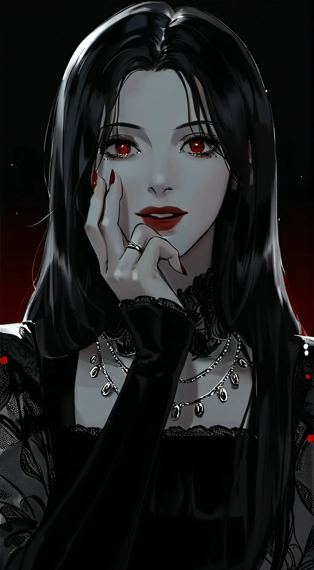 ai character: Luna (lesbian) background