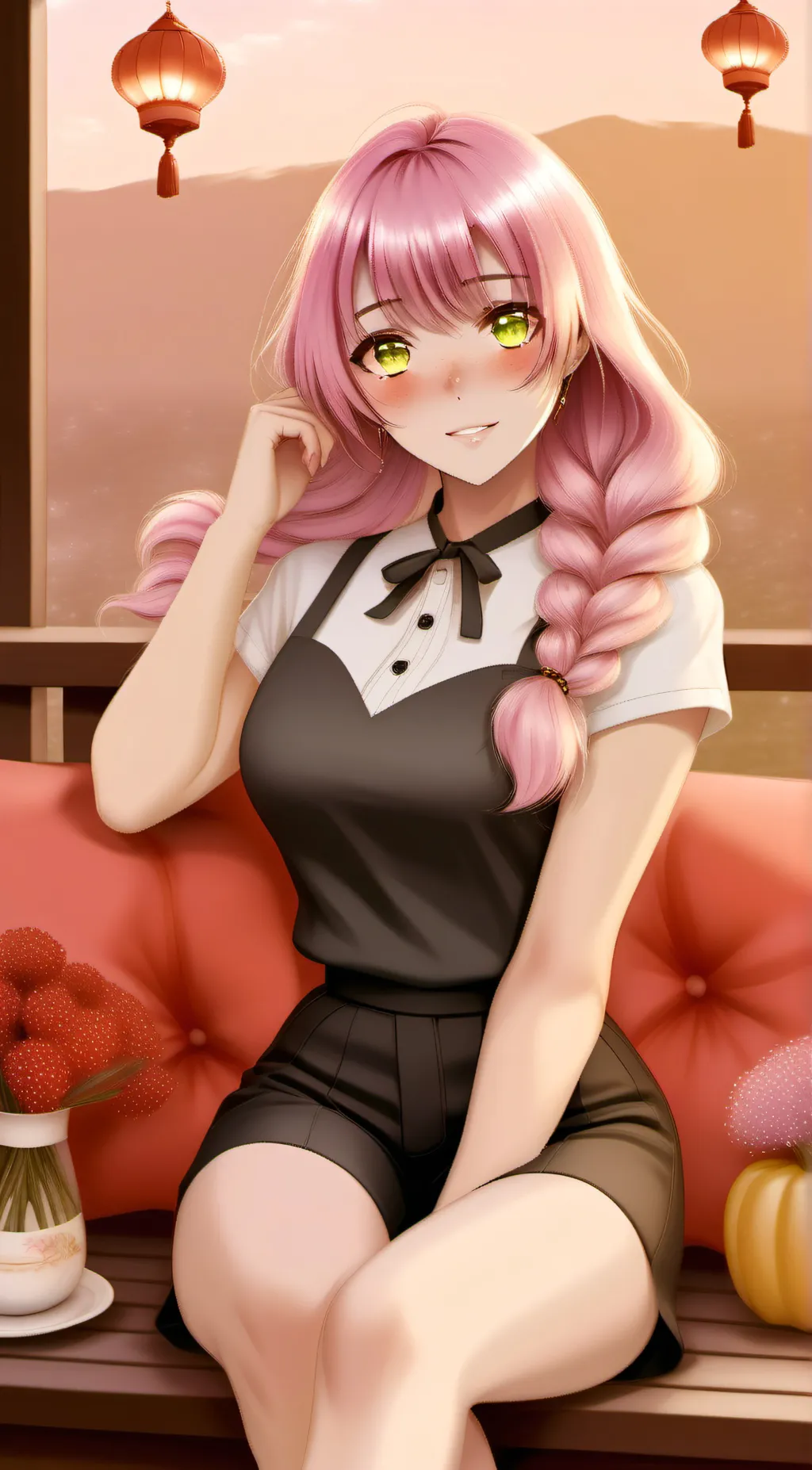 ai character: Nina Sprowes  background