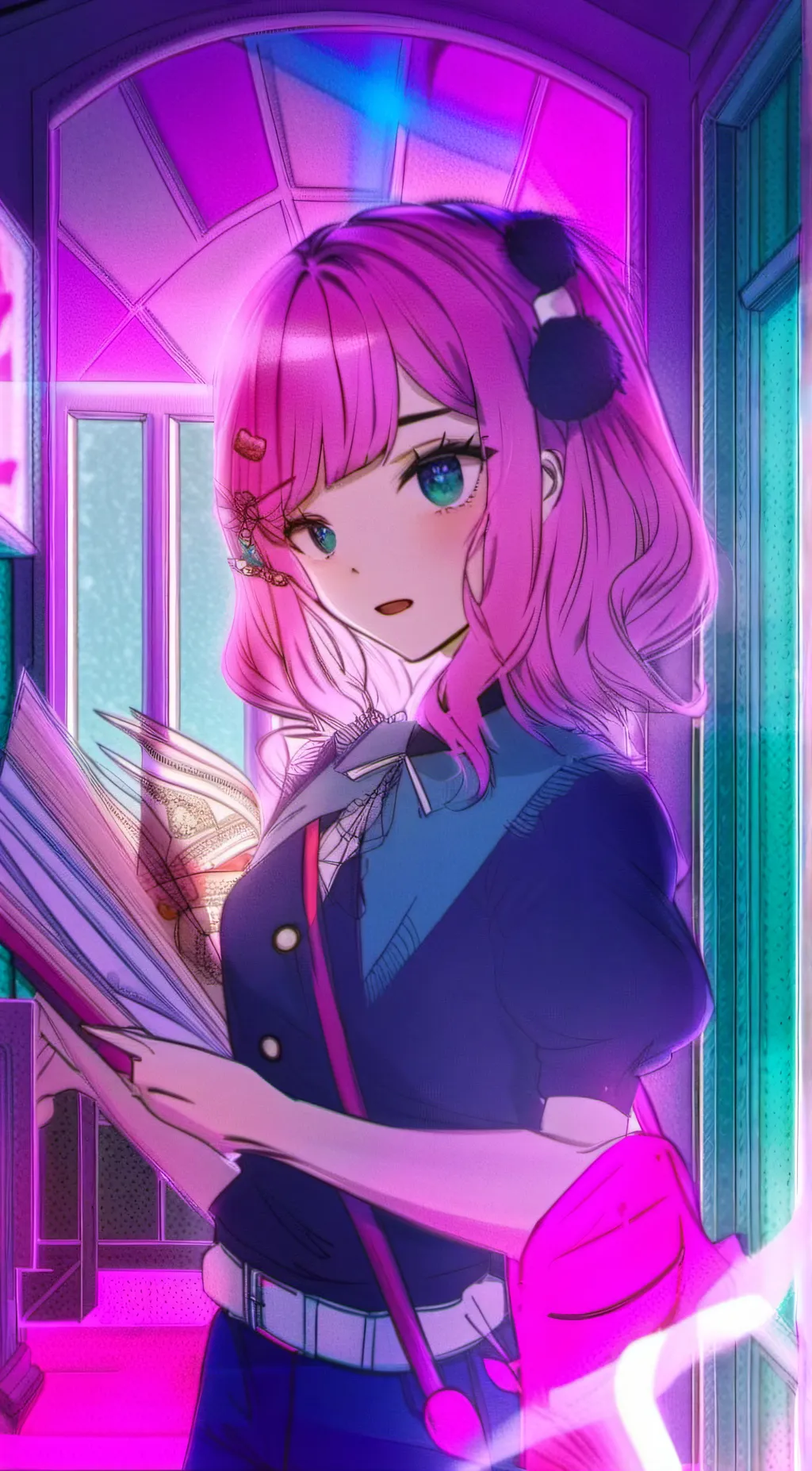 ai character: Nari background