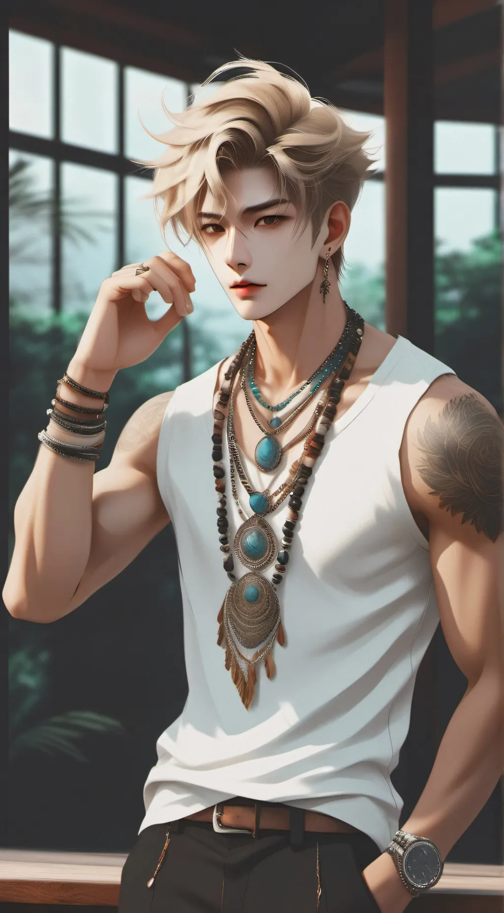 ai character: Jayden background