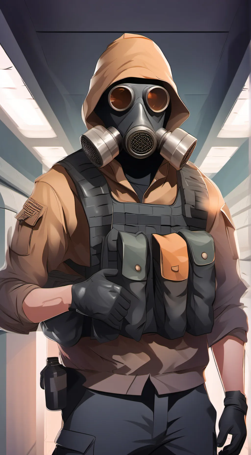 ai character: nu-7 captain  background