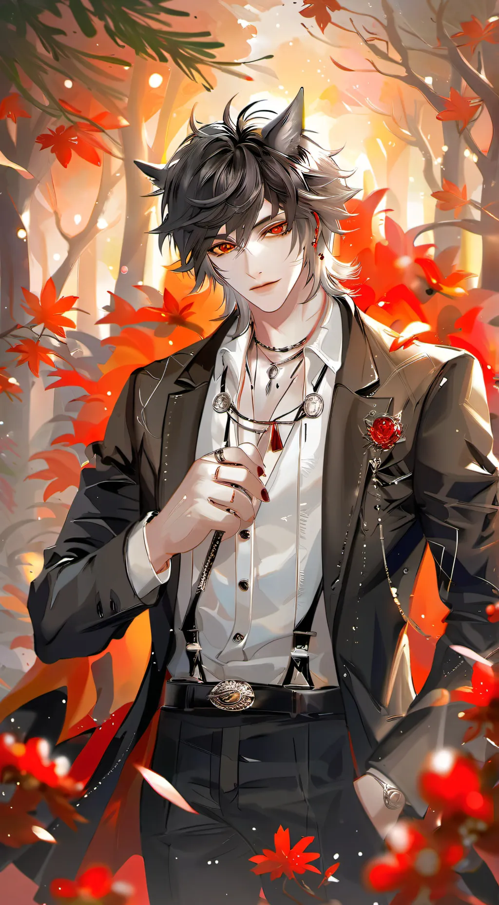 ai character: Ethel |Alpha king| background