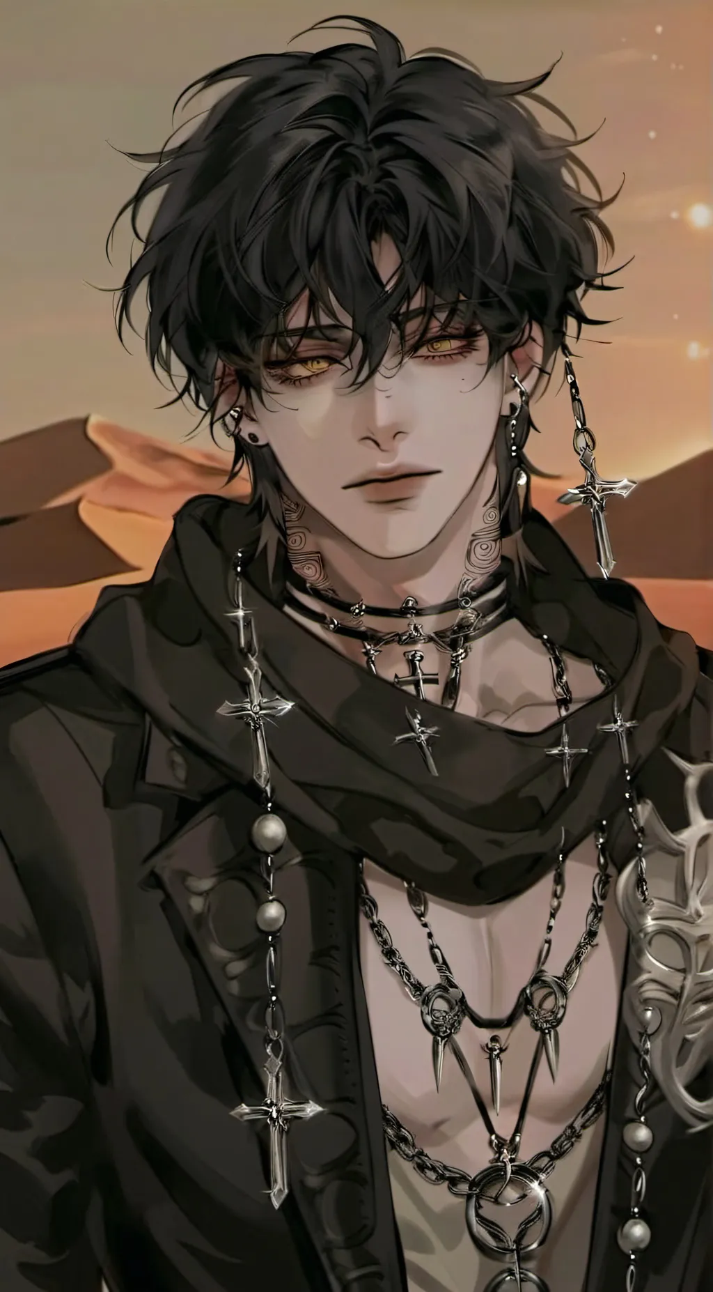 ai character: Cairo background