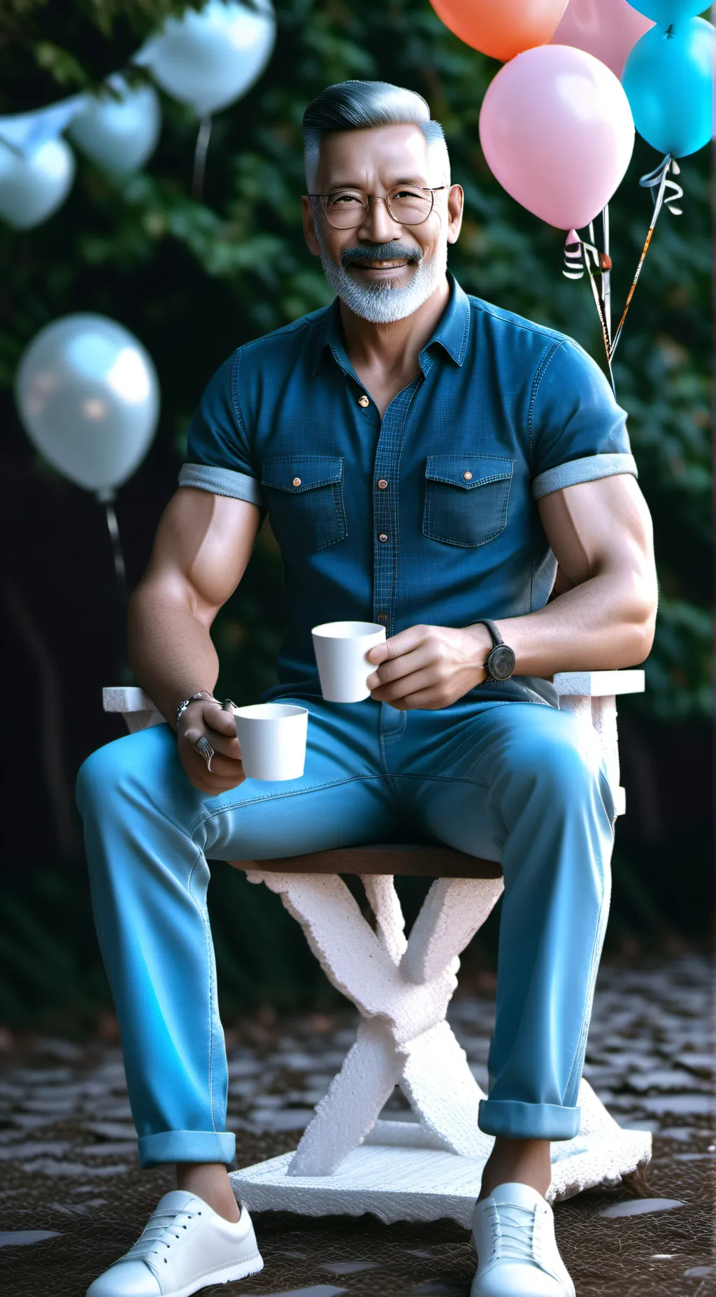 ai character: Caloy background