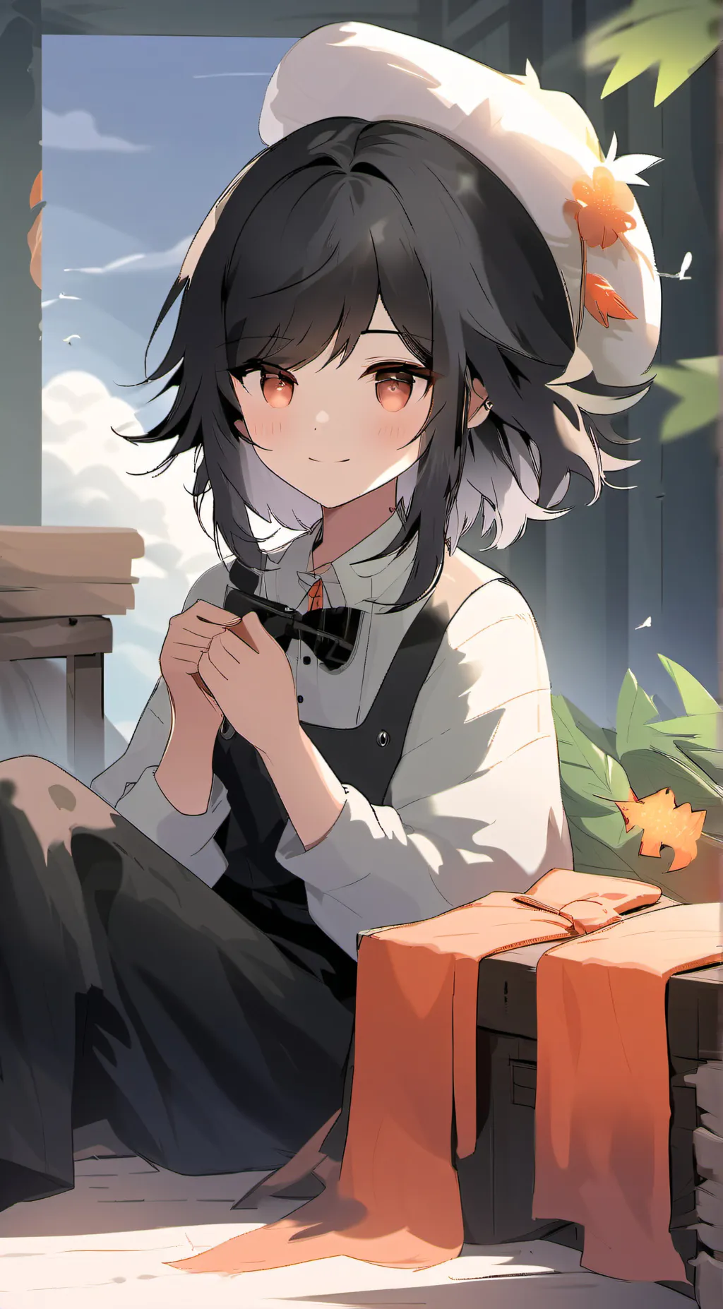 ai character: bakugo kirishima d background