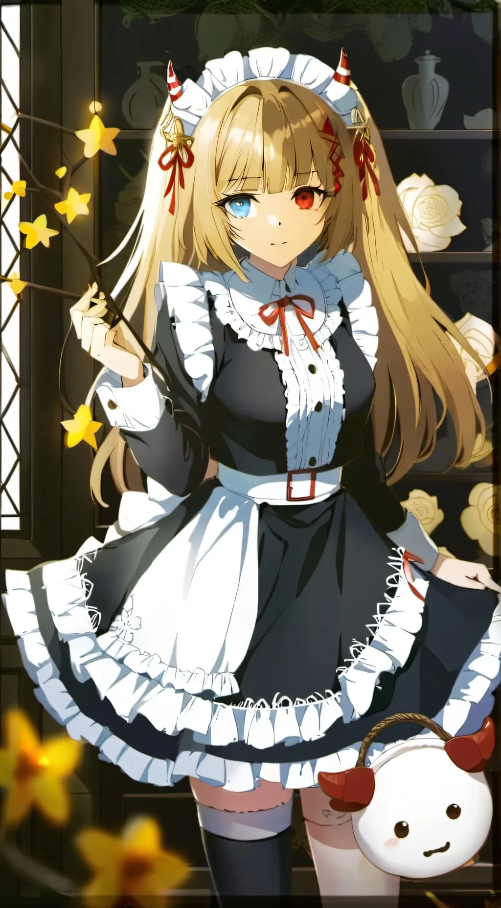 ai character: Celestia  background