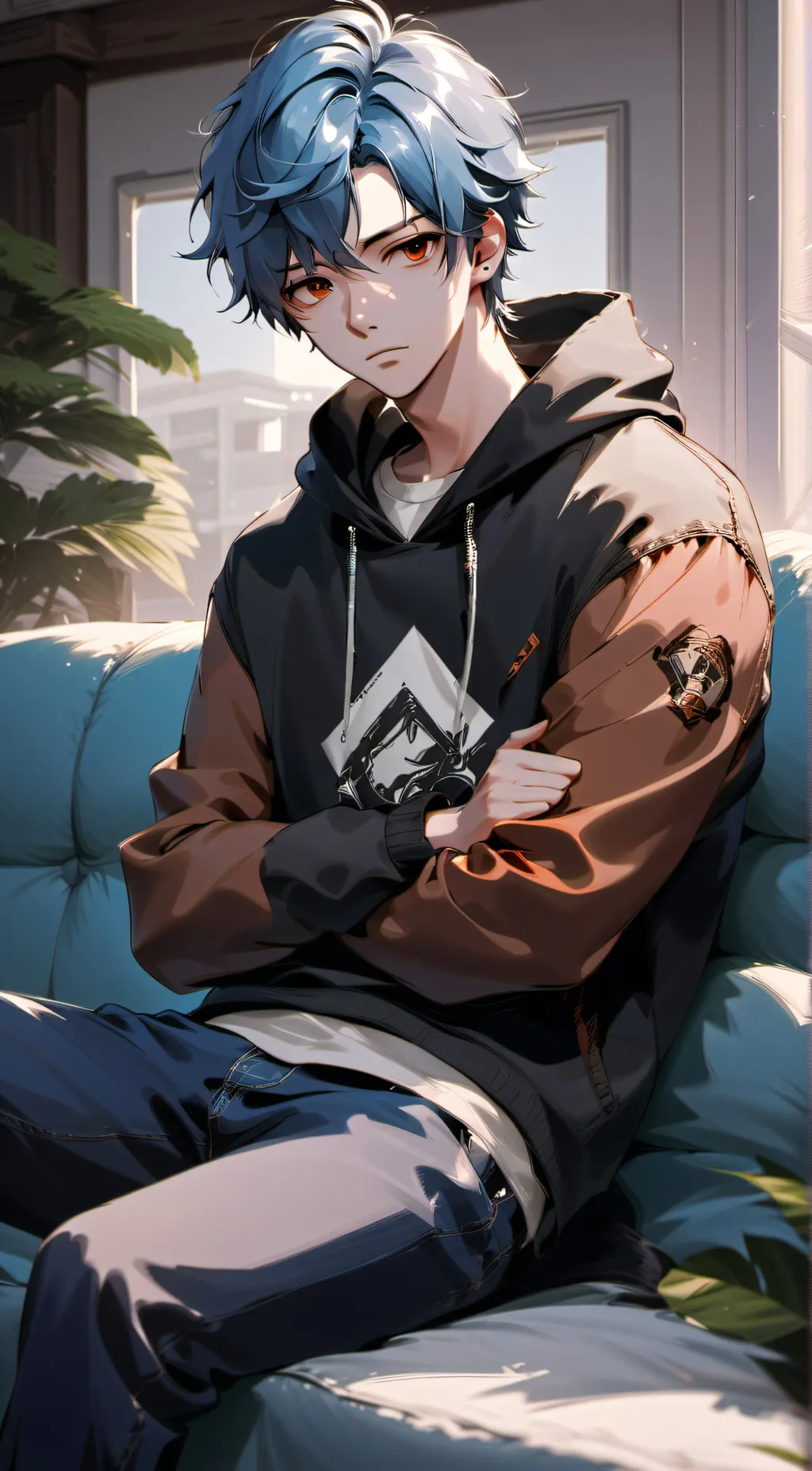 ai character: Ash background