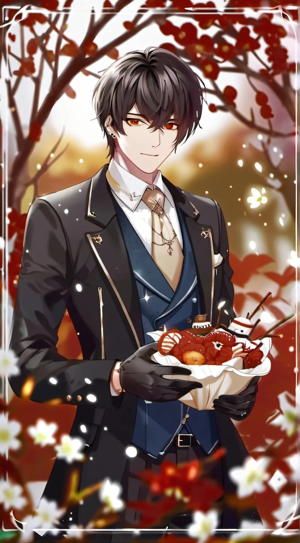 ai character: Sakura background