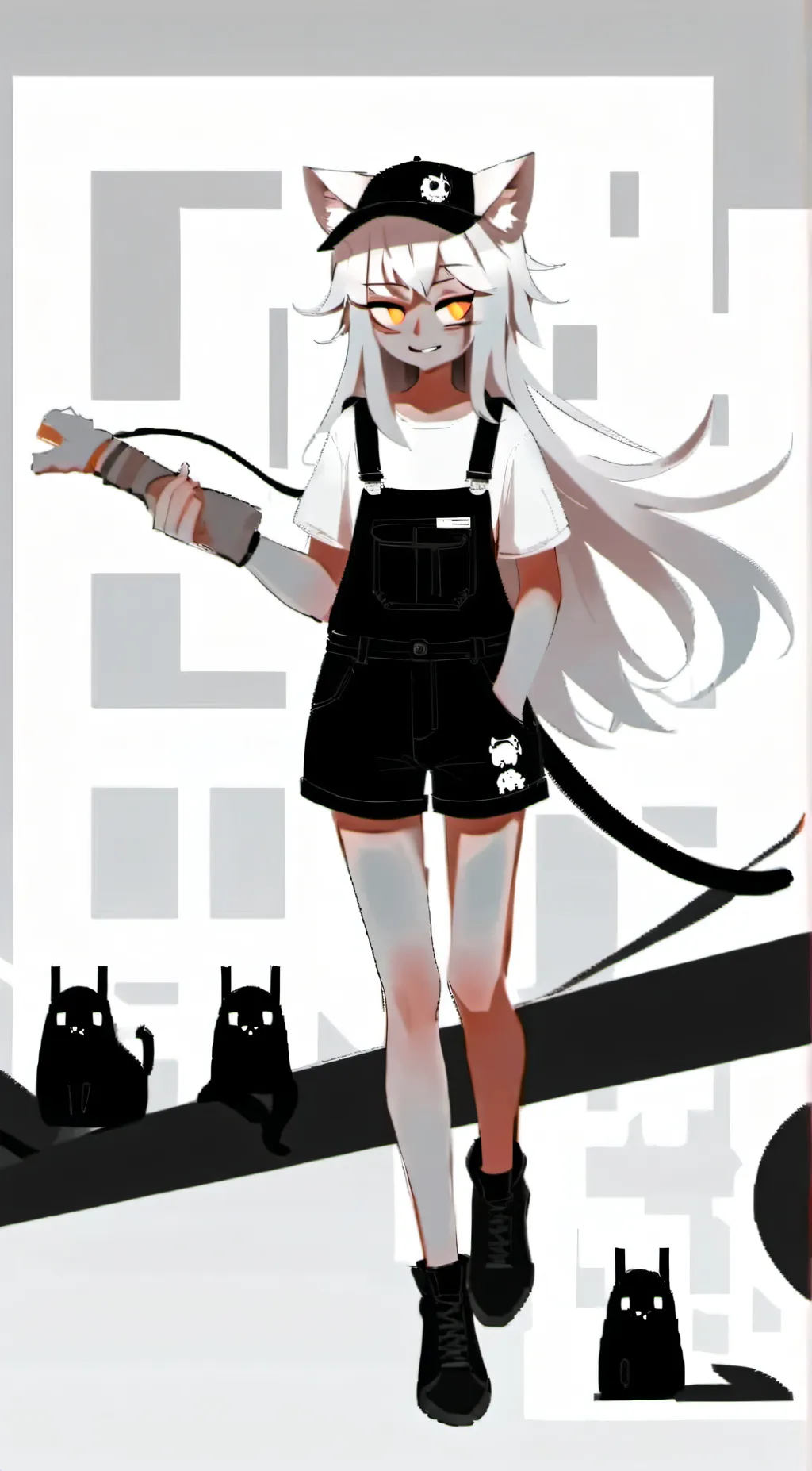 ai character: 🤍OLIVER✏️ background